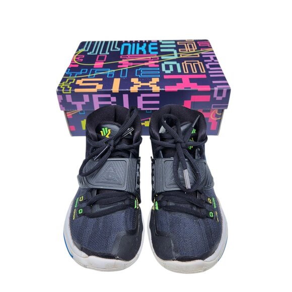 Nike Kyrie 6 Shutter Shades PS Black Soar Dynamic Yellow BQ5600-004 Sneakers 11C - Picture 2 of 13